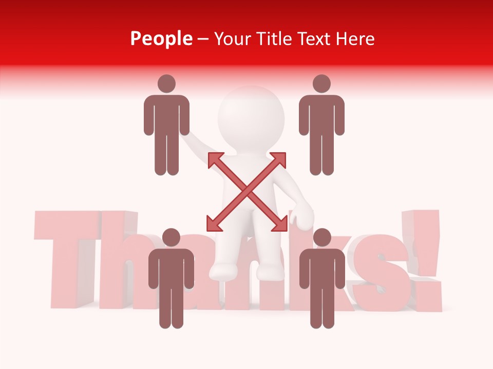 Man Figure Word PowerPoint Template