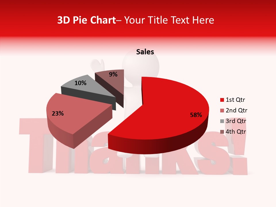 Man Figure Word PowerPoint Template