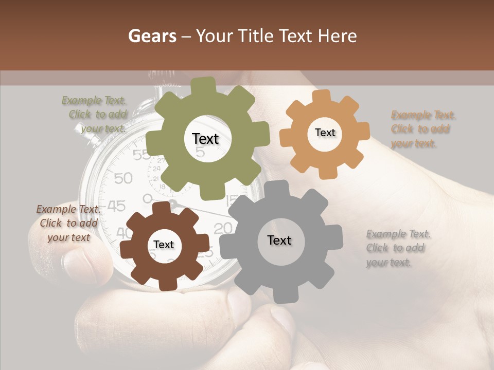 Competition Silver Measure PowerPoint Template