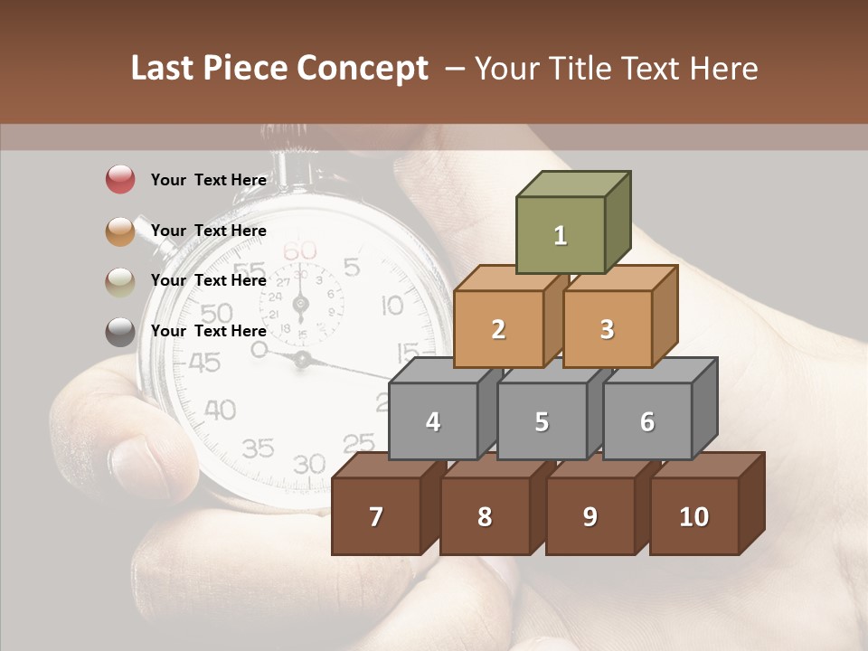 Competition Silver Measure PowerPoint Template