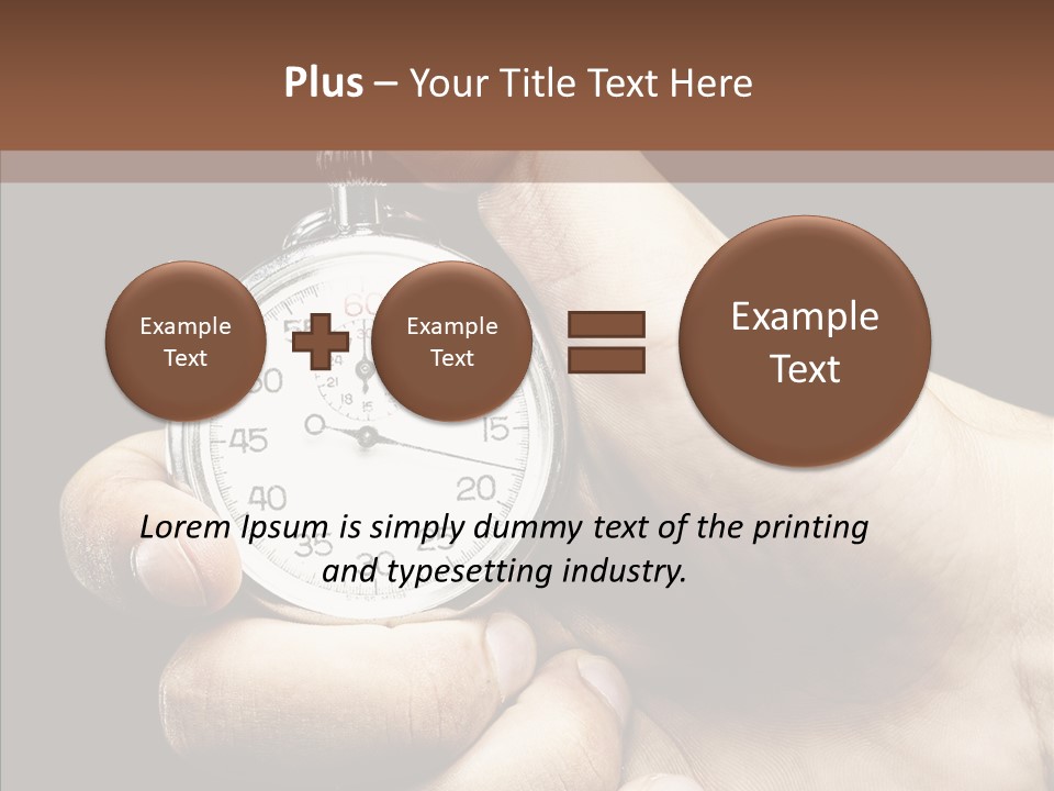 Competition Silver Measure PowerPoint Template