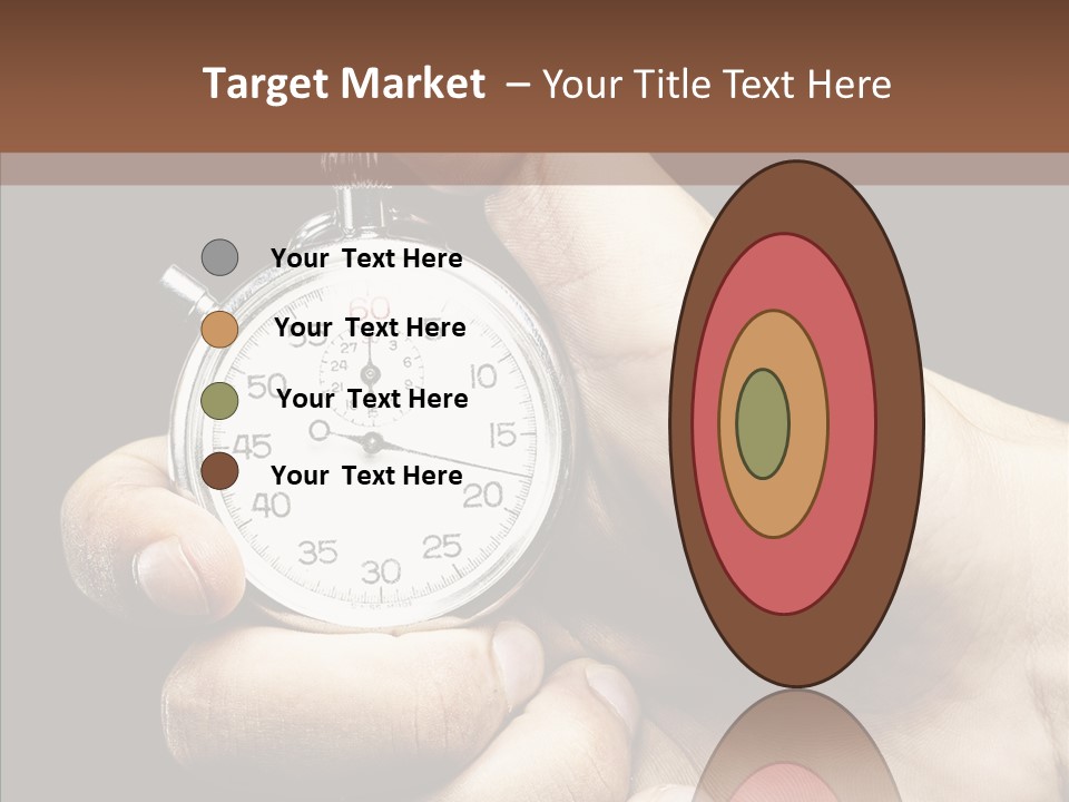 Competition Silver Measure PowerPoint Template