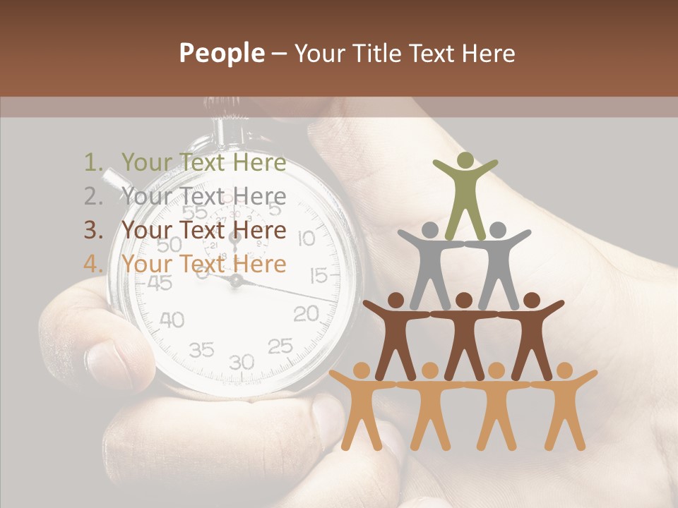 Competition Silver Measure PowerPoint Template