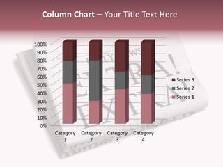 News Broadsheet White Background PowerPoint Template