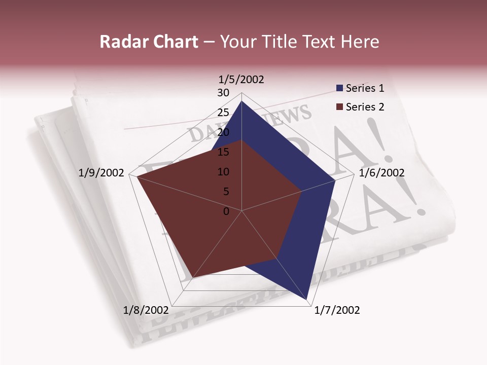 News Broadsheet White Background PowerPoint Template