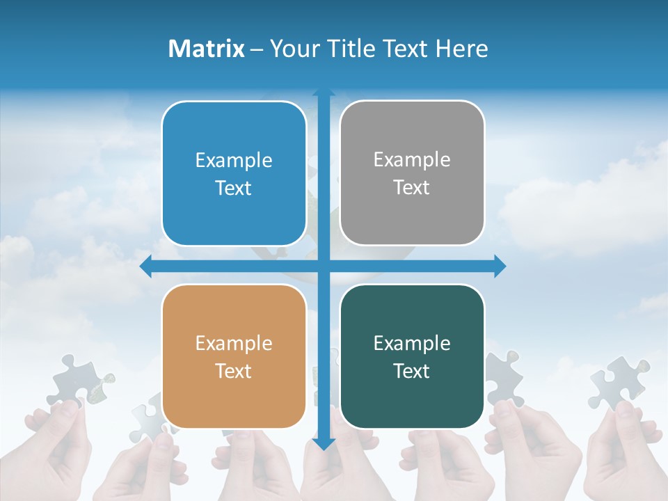 Global Playing Metaphor PowerPoint Template