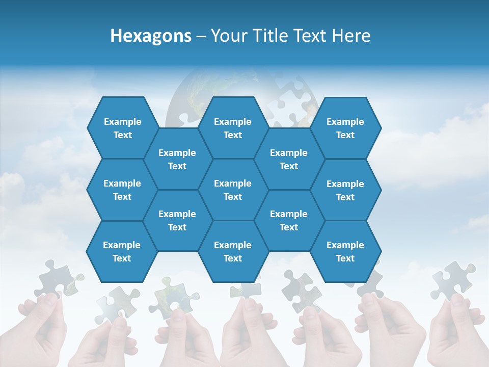 Global Playing Metaphor PowerPoint Template