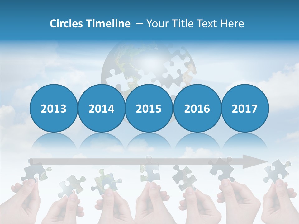 Global Playing Metaphor PowerPoint Template