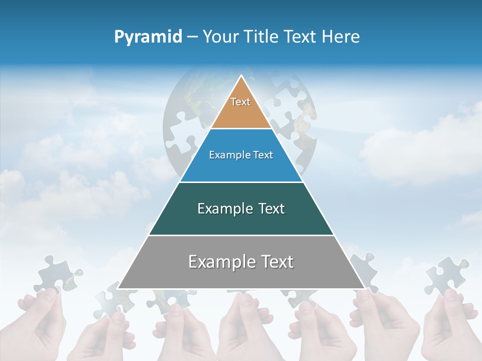 Global Playing Metaphor PowerPoint Template
