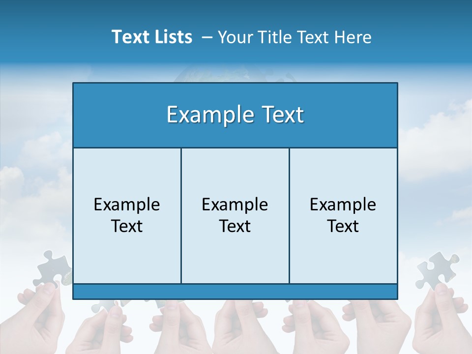 Global Playing Metaphor PowerPoint Template