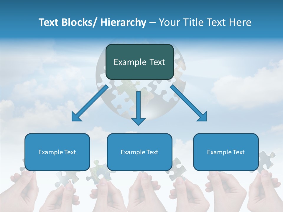 Global Playing Metaphor PowerPoint Template
