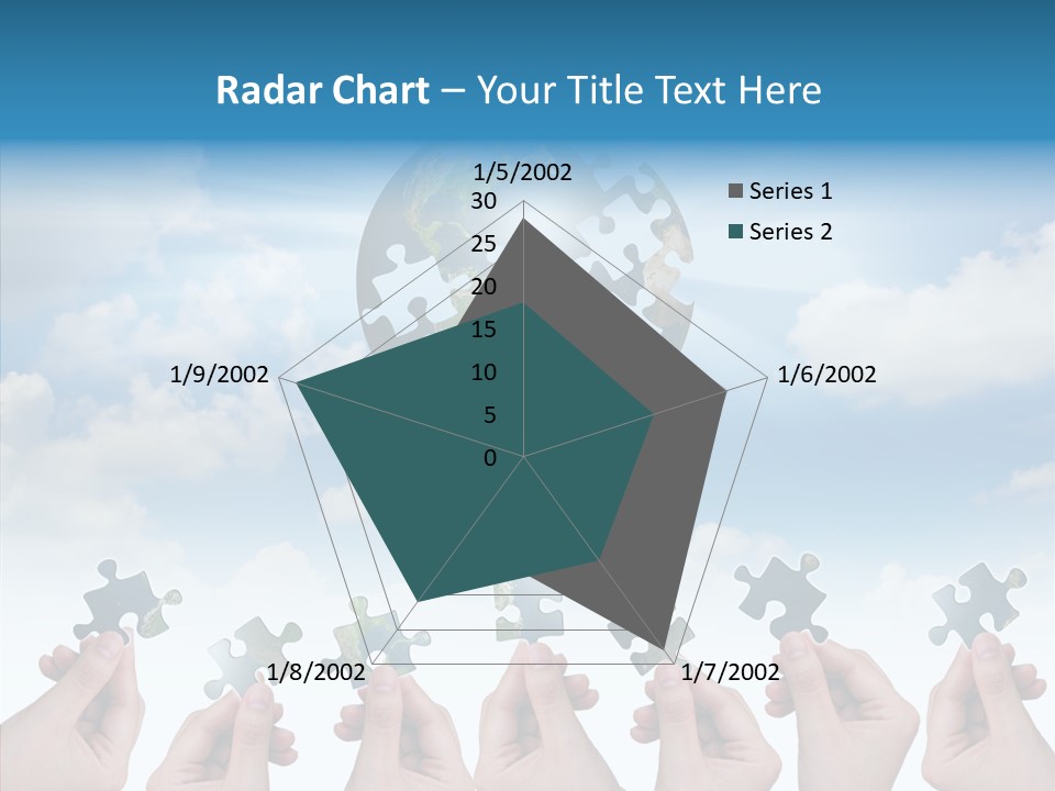 Global Playing Metaphor PowerPoint Template