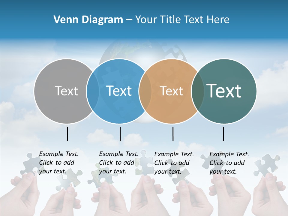 Global Playing Metaphor PowerPoint Template