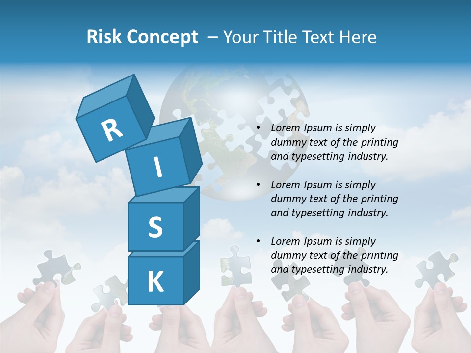 Global Playing Metaphor PowerPoint Template