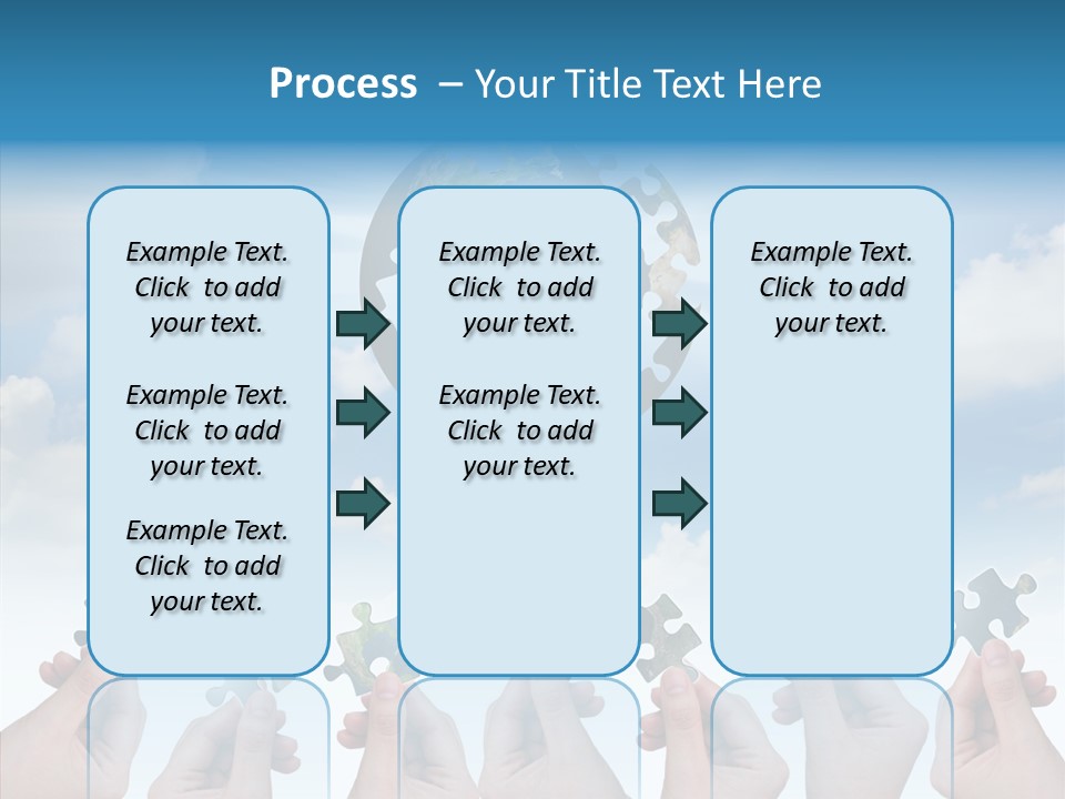 Global Playing Metaphor PowerPoint Template