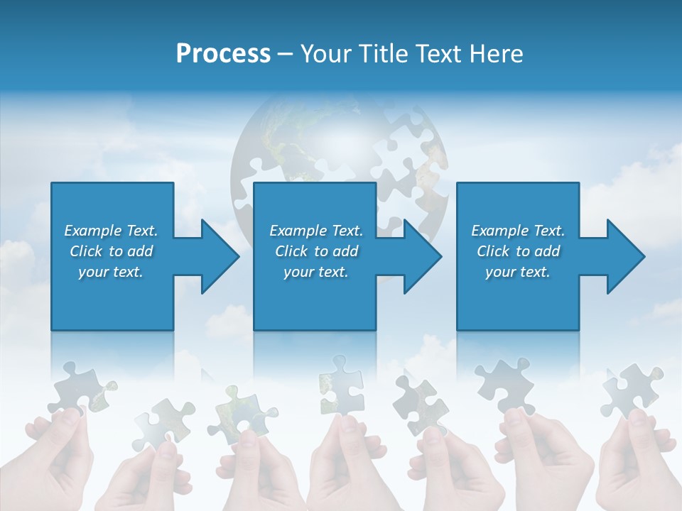 Global Playing Metaphor PowerPoint Template
