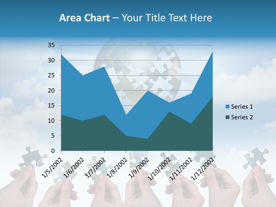 Global Playing Metaphor PowerPoint Template