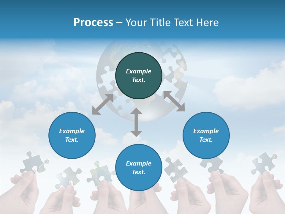 Global Playing Metaphor PowerPoint Template