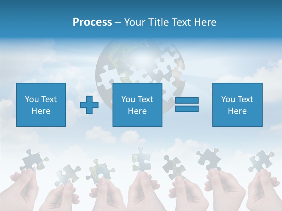 Global Playing Metaphor PowerPoint Template