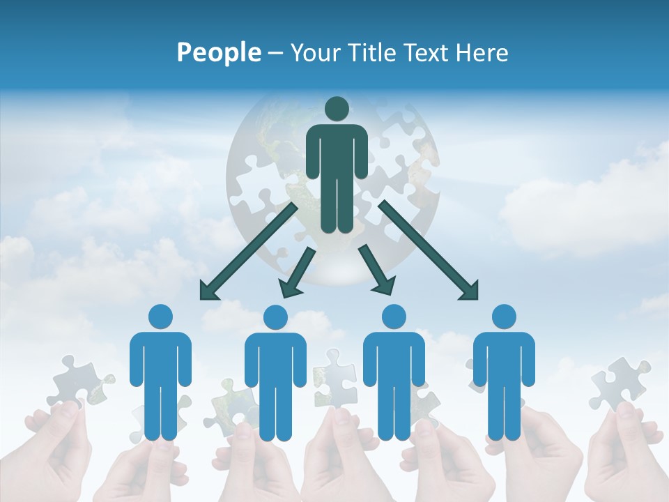 Global Playing Metaphor PowerPoint Template