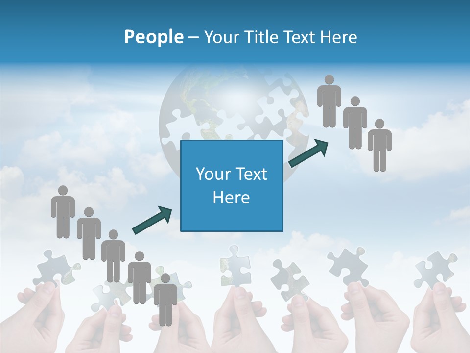 Global Playing Metaphor PowerPoint Template