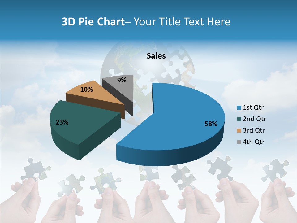 Global Playing Metaphor PowerPoint Template