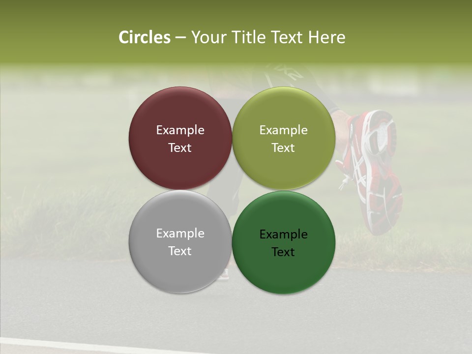 Speed Run Cycle PowerPoint Template