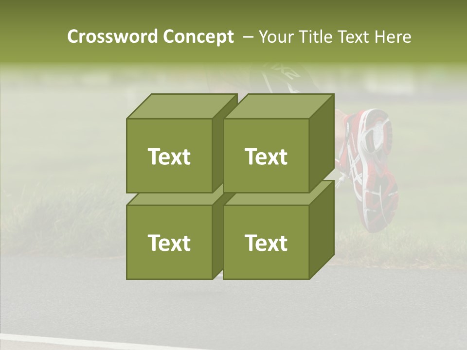 Speed Run Cycle PowerPoint Template