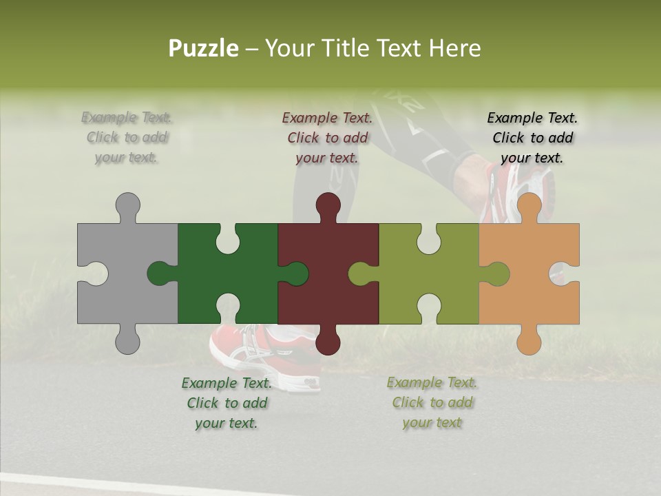 Speed Run Cycle PowerPoint Template