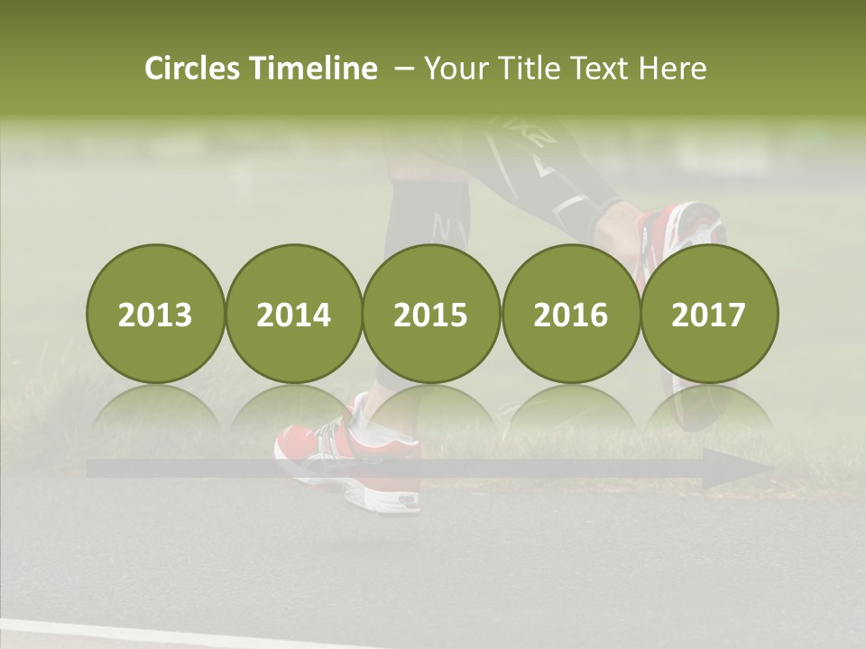 Speed Run Cycle PowerPoint Template