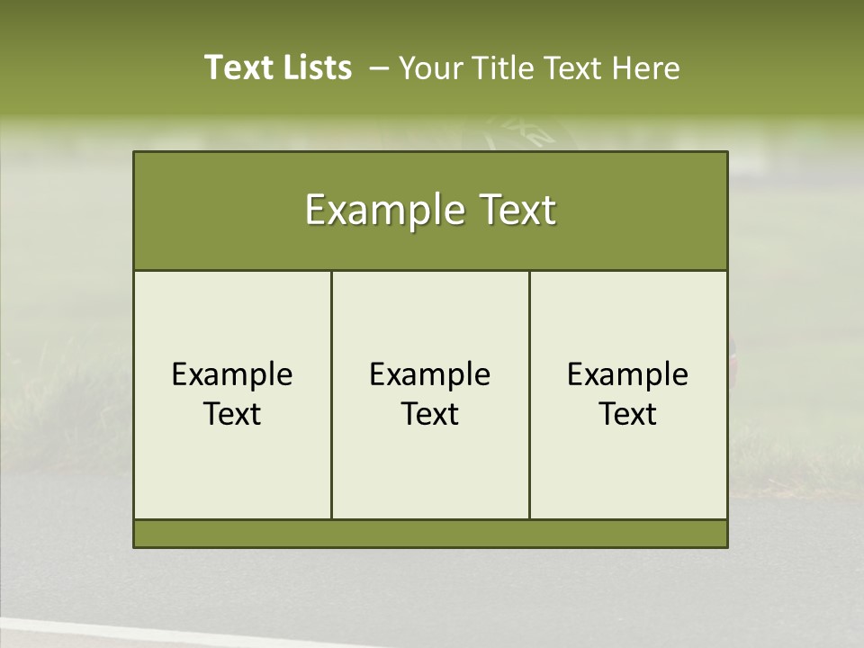 Speed Run Cycle PowerPoint Template