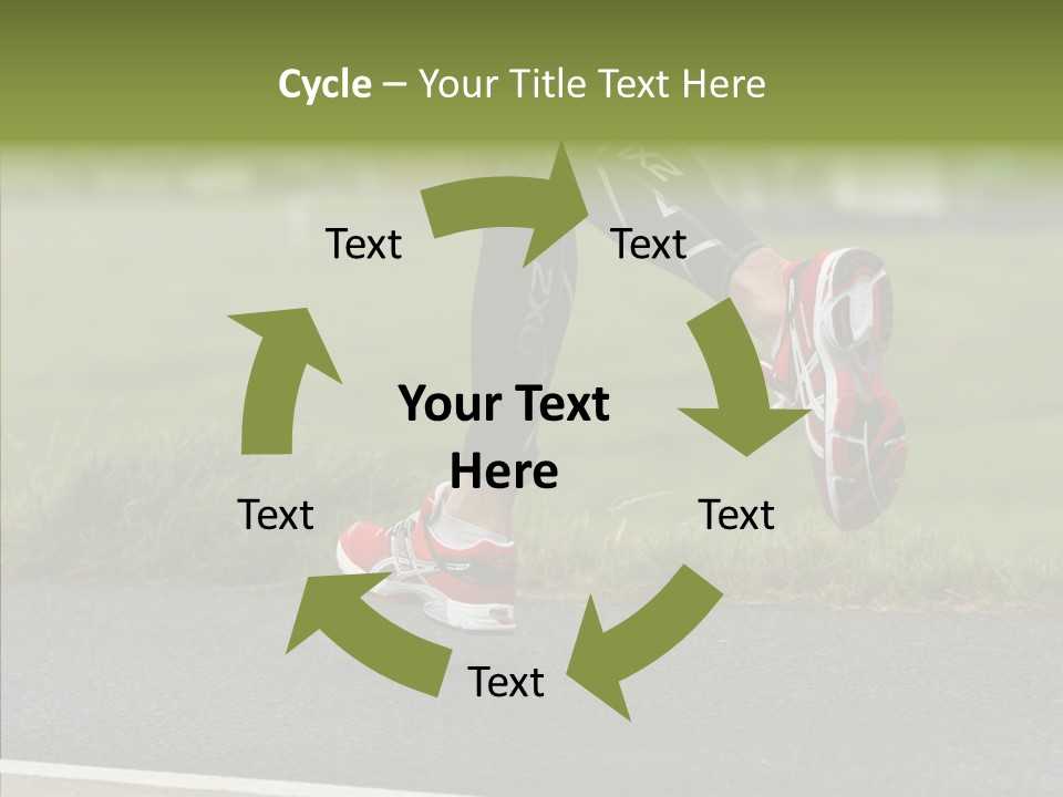 Speed Run Cycle PowerPoint Template