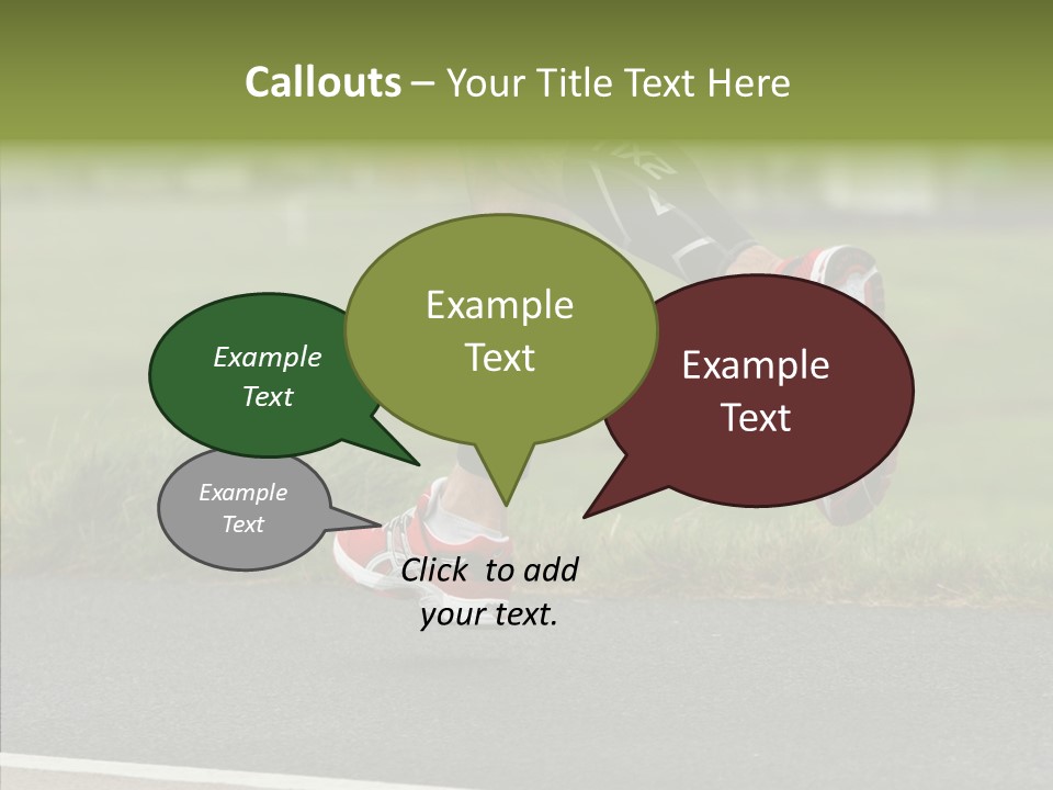 Speed Run Cycle PowerPoint Template