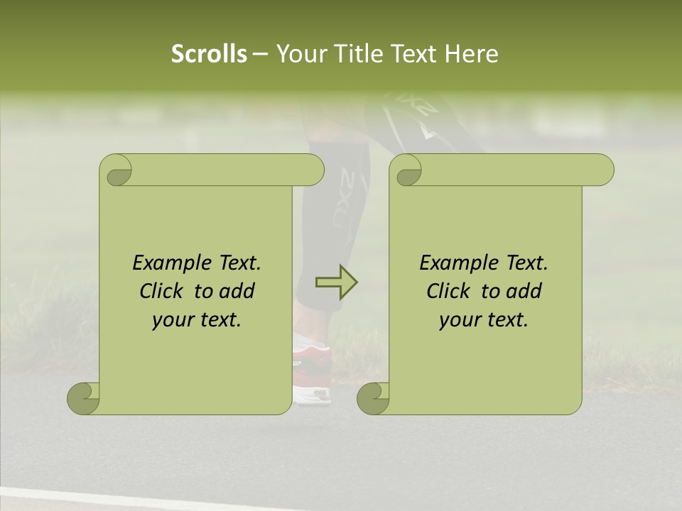 Speed Run Cycle PowerPoint Template