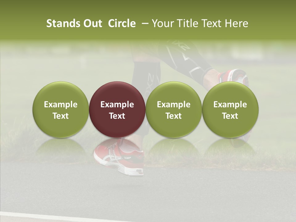 Speed Run Cycle PowerPoint Template