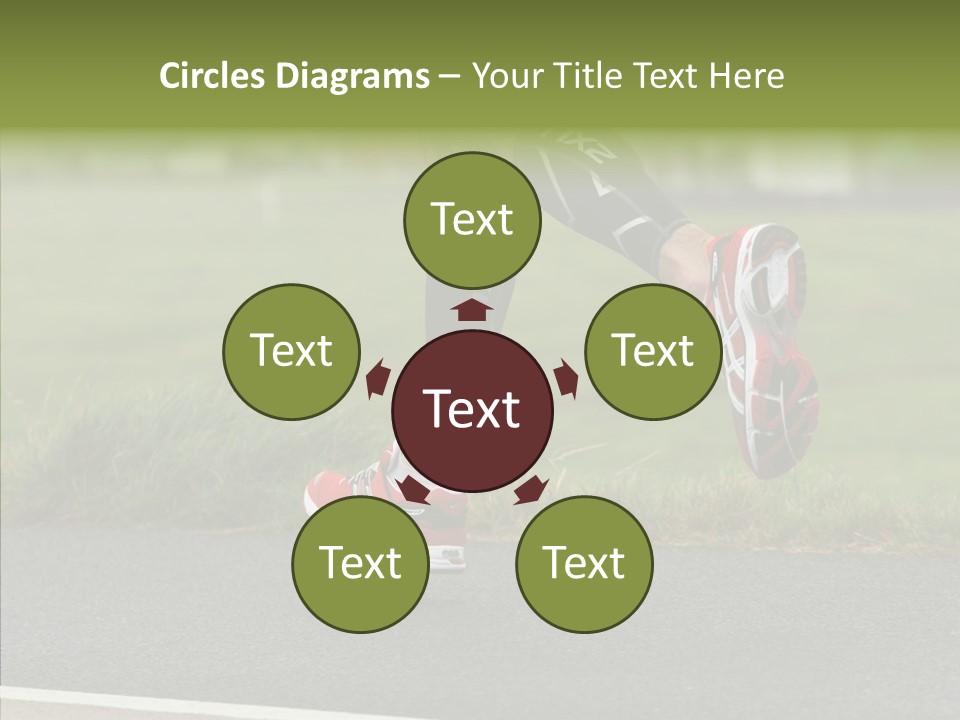 Speed Run Cycle PowerPoint Template