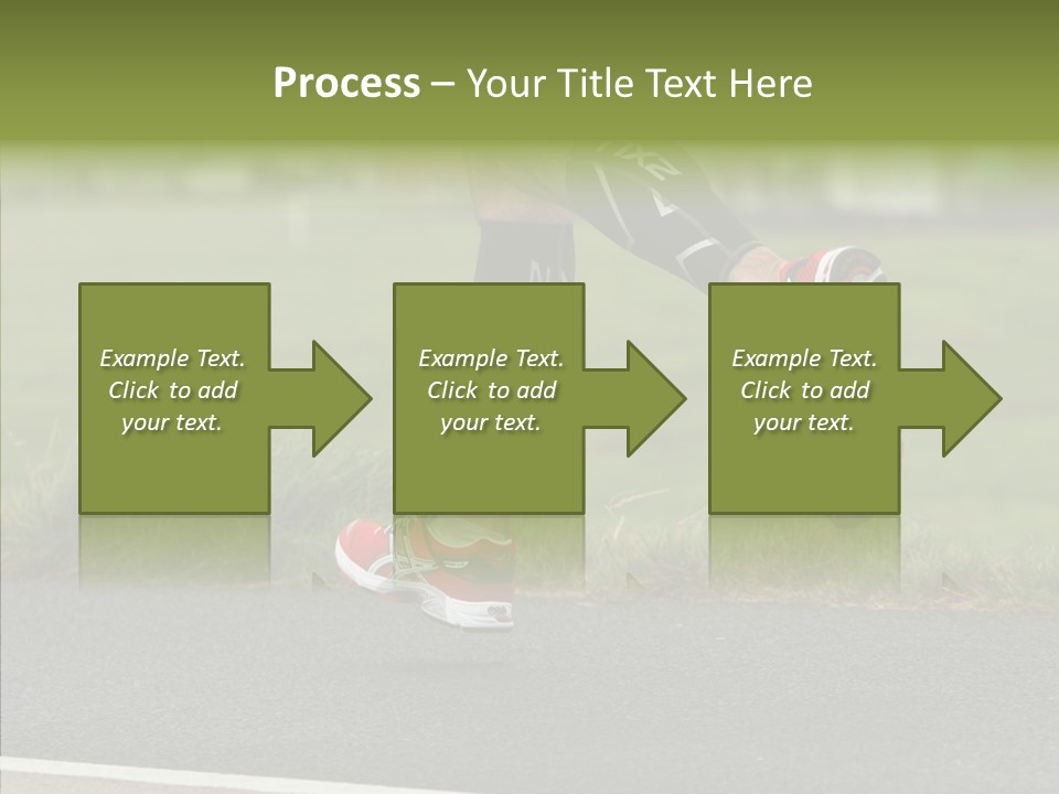 Speed Run Cycle PowerPoint Template