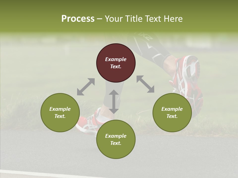 Speed Run Cycle PowerPoint Template