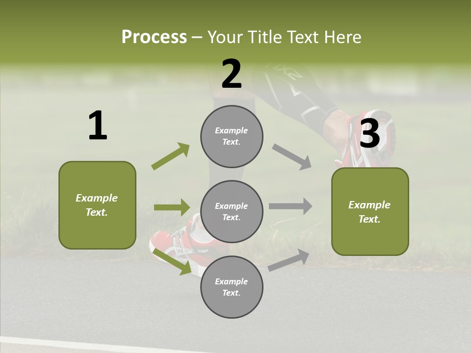 Speed Run Cycle PowerPoint Template