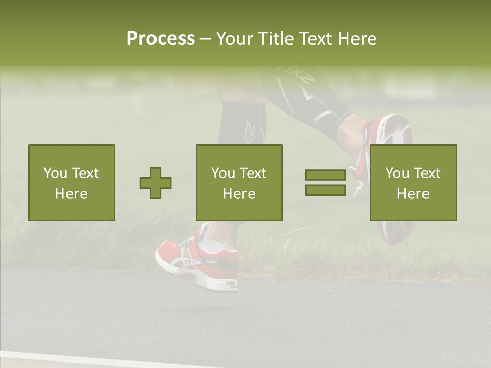 Speed Run Cycle PowerPoint Template