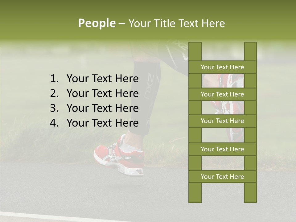 Speed Run Cycle PowerPoint Template