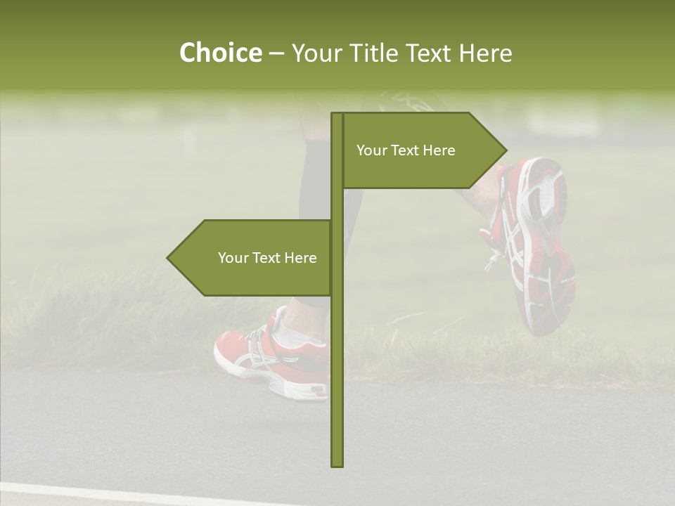 Speed Run Cycle PowerPoint Template