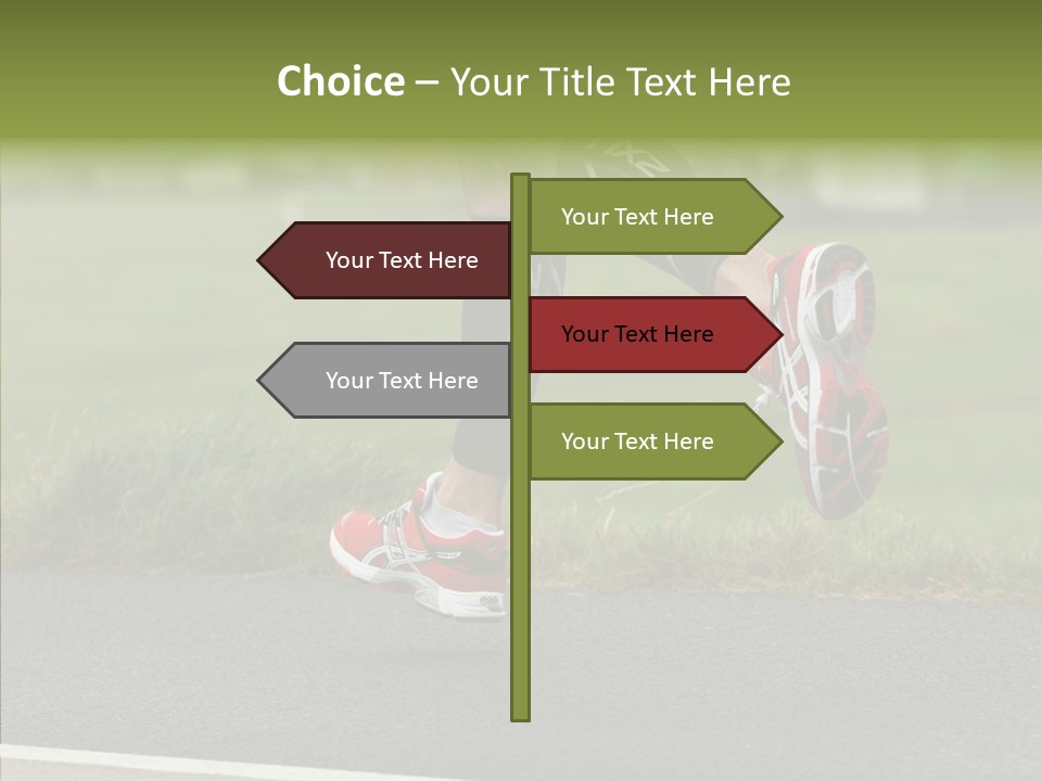 Speed Run Cycle PowerPoint Template