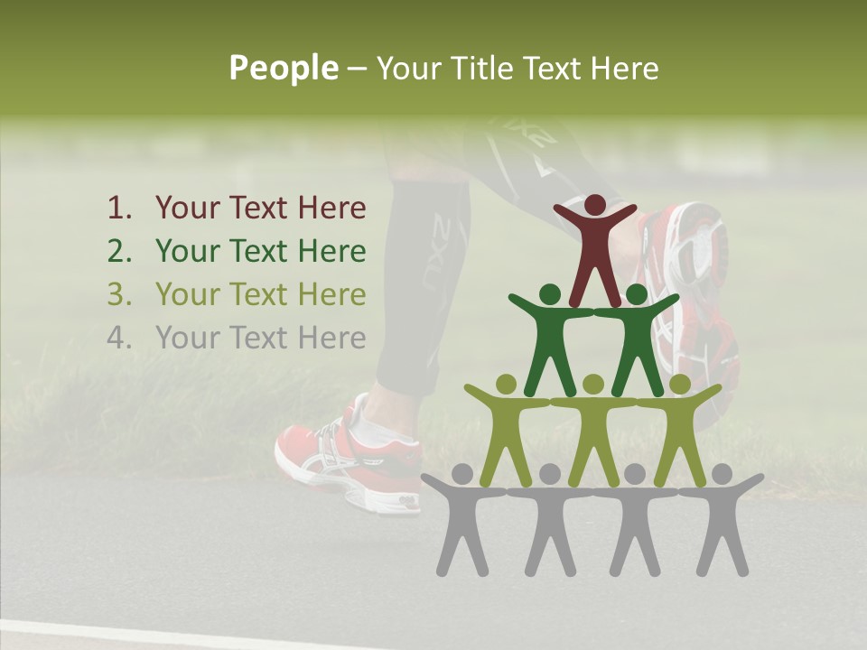 Speed Run Cycle PowerPoint Template