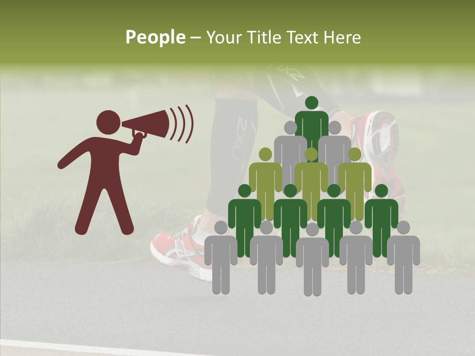 Speed Run Cycle PowerPoint Template