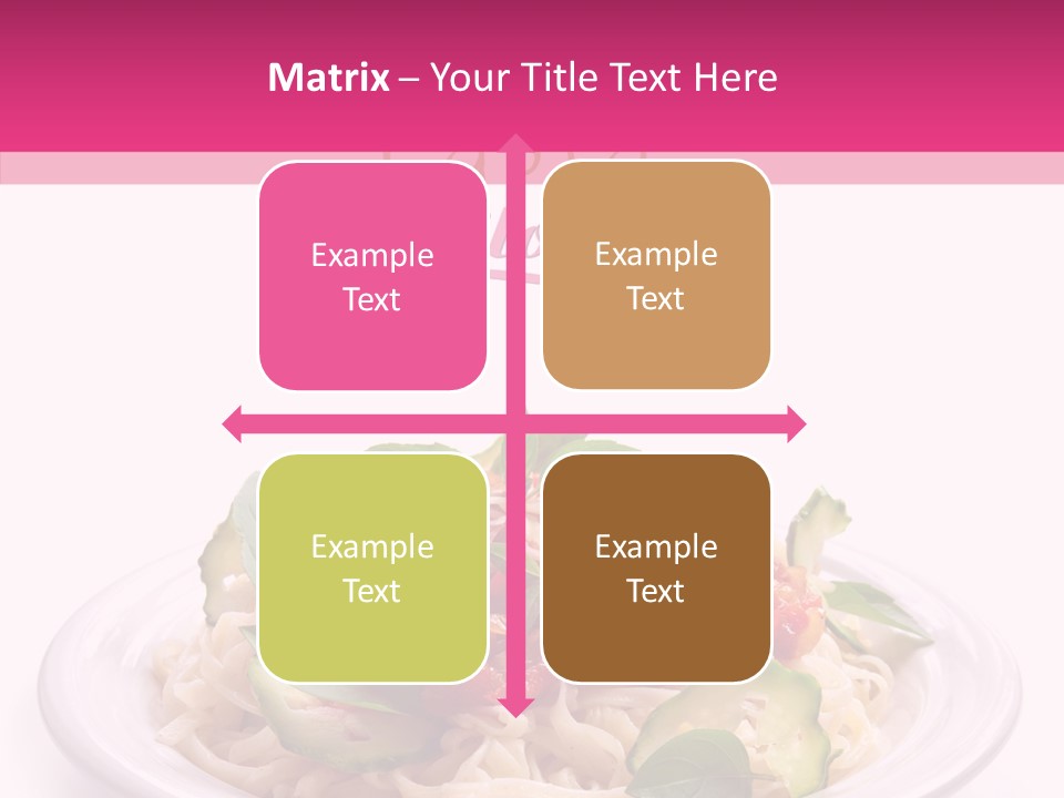 Vertical Oregano White PowerPoint Template