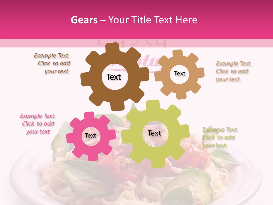 Vertical Oregano White PowerPoint Template