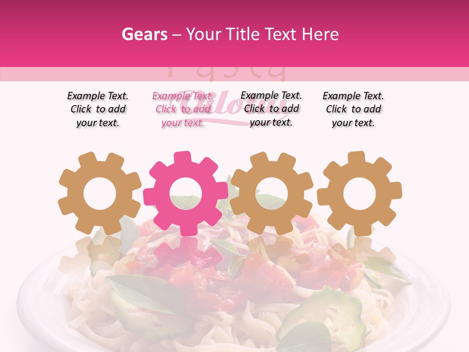 Vertical Oregano White PowerPoint Template