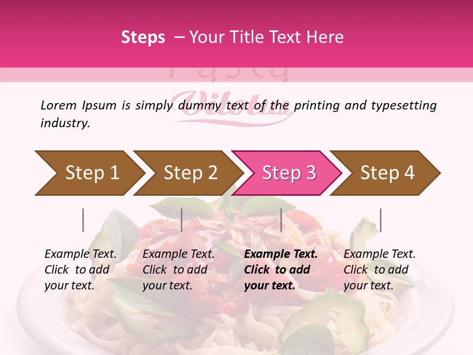 Vertical Oregano White PowerPoint Template