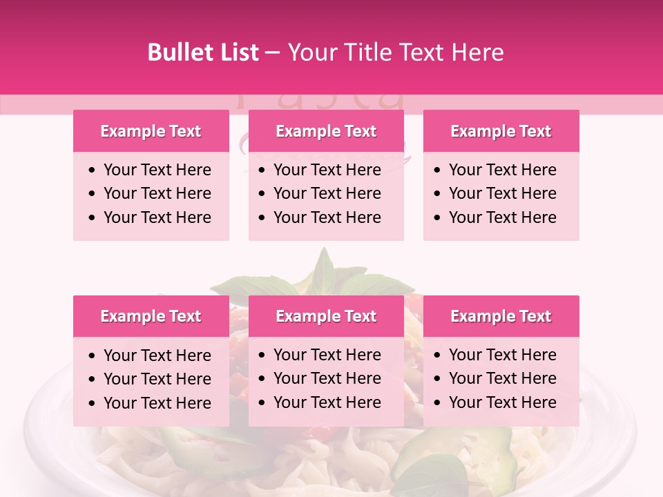 Vertical Oregano White PowerPoint Template